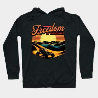 Freedom in the Dunes Sand Buggy Design Hoodie